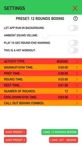 Lights Out Boxing Timer screenshot 7