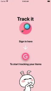 Track it - Your items screenshot 0