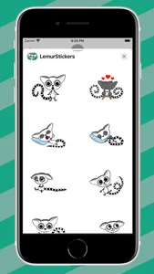 Cute Lemur Stickers screenshot 1