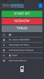Taxi-agenda.com driver screenshot 0