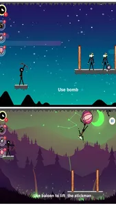 Stickman Jungle Archery Hero screenshot 0