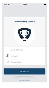 IS-TORNEOS ADMIN screenshot 0