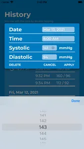 Blood Pressure-Log screenshot 5