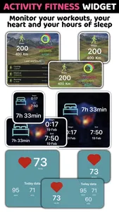 Activity Fitness Widgets screenshot 0