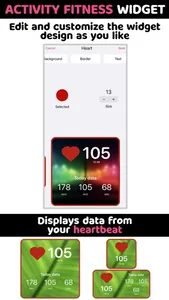 Activity Fitness Widgets screenshot 3