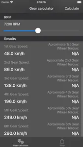 Racing Diffs - Gear ratio screenshot 1