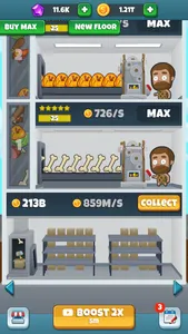 Time Factory Inc - Idle Tycoon screenshot 1