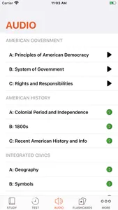 USA Citizen Test screenshot 2