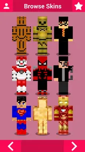 Super Skins hero for Minecraft screenshot 0