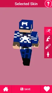 Super Skins hero for Minecraft screenshot 1