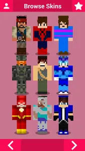 Super Skins hero for Minecraft screenshot 2