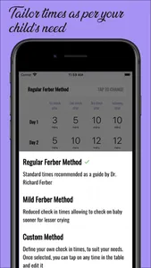 Sleep trainer - Ferber method screenshot 4