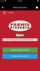 Parmis Pizzeria Leeds screenshot 1