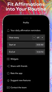 Zoomer: Affirmations & widgets screenshot 8