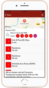 Red de Transportes de Aranjuez screenshot 2