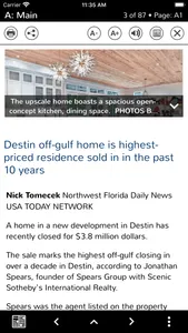 The Destin Log Print Edition screenshot 1