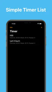 HTimer - HIIT Timer screenshot 0