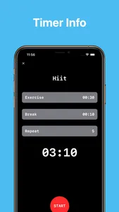 HTimer - HIIT Timer screenshot 1