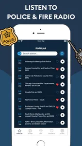 Police＋Fire Scanner Radio USA screenshot 0