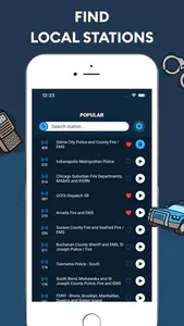 Police＋Fire Scanner Radio USA screenshot 1