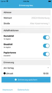 Abfall-App Kreis Steinburg screenshot 2