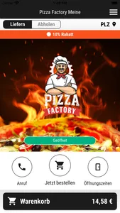 Pizza Factory Meine screenshot 0