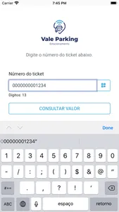 Vale Parking Estacionamento screenshot 2