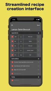 First Proof Recipe Development screenshot 2