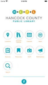 Hancock County Public Library screenshot 0