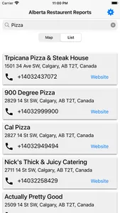 Alberta Restaurant Reports screenshot 6