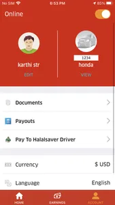 HalalSaver Driver screenshot 2