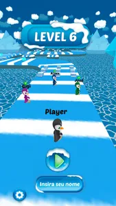 South Pole Race Ice Blocks screenshot 1