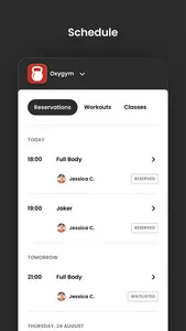 Oxygym screenshot 2