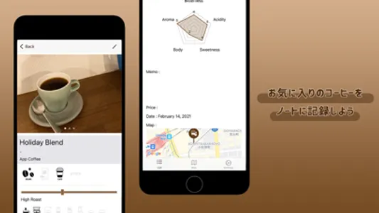 Coffee Notes screenshot 0