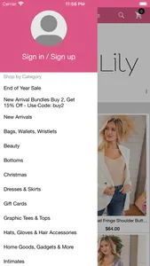 Zen Lily Boutique screenshot 1