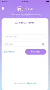 PANEDU Ứng dụng học tập screenshot 2