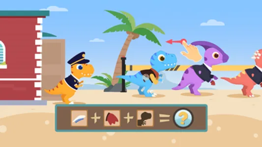 Dinosaur Police Games for kids screenshot 0