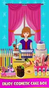 Cosmetic Cake Baking Game screenshot 3