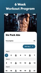 6 Weeks to 6 Pack Abs screenshot 2