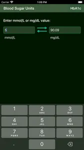 Blood Sugar Unit Converter screenshot 5