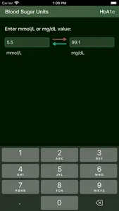 Blood Sugar Unit Converter screenshot 6