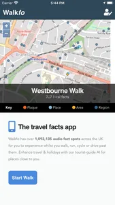 Walkfo: Audio Travel Guide App screenshot 0