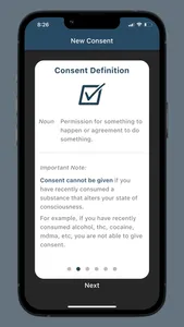 Consent First Mobile screenshot 2