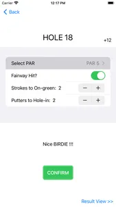 Golf Counter Simple screenshot 1