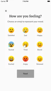 Chime Social Mood Tracker screenshot 2