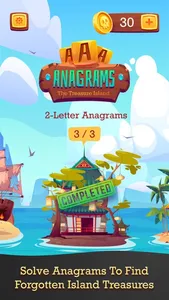 Anagrams - The Treasure Island screenshot 0