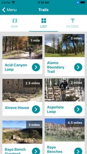 Los Alamos Trails screenshot 2