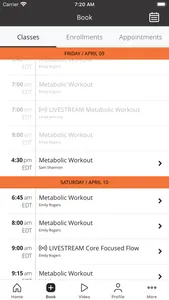 Workout1 - Michigan screenshot 1