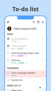 Listta: To-do list & Reminder screenshot 0