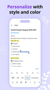 Listta: ToDo & Digital Planner screenshot 7